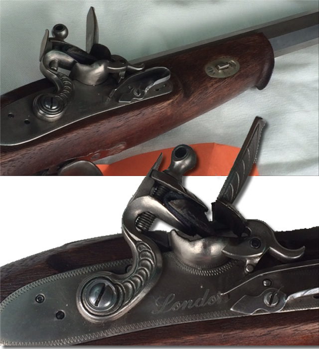 flintlock pistol - b